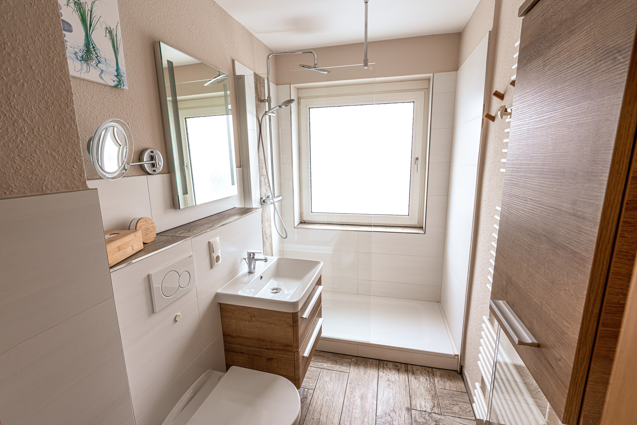 Bad mit Walk-In-Dusche